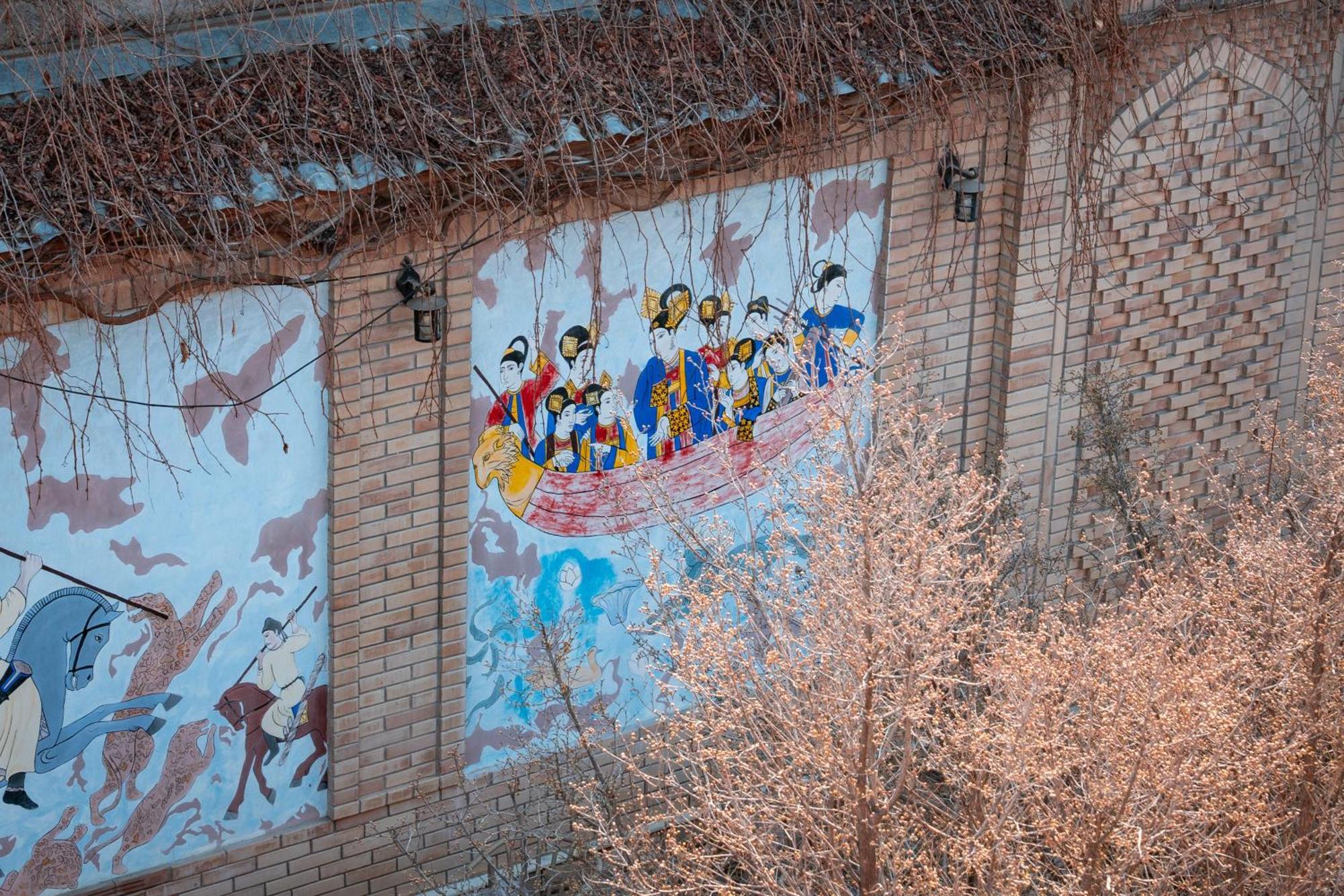 호텔 캐러밴 세레일 사마르칸트 외부 사진